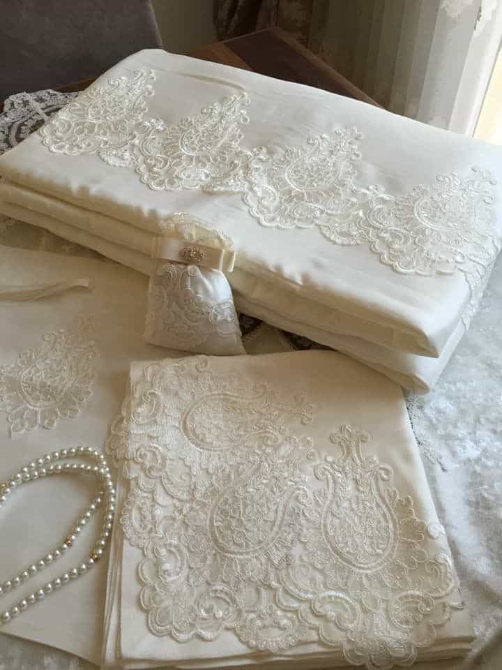 سجاده مخملی سفید + با دوخت عالی